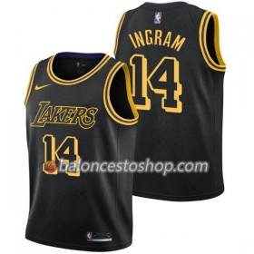 Camiseta Hombre NBA Los Angeles Lakers Brandon Ingram 14 Nike City Edition Swingman